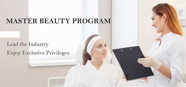 SQT certified esthetician consulting with client