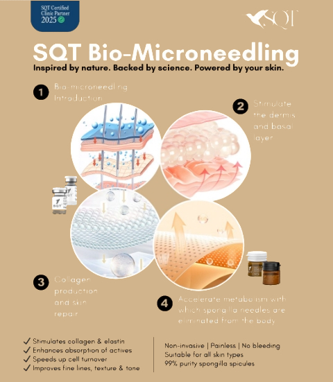 SQT 4-step skin barrier repair system